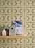 Non-woven wallpaper tiles retro brown yellow 39533-3 5