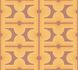Non-woven wallpaper tiles retro brown orange 39533-4 2