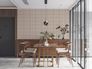 Non-woven wallpaper tiles retro beige cream 39533-5 6