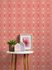 Non-woven wallpaper oval graphic purple apricot 39534-4 5