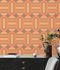 Non-woven wallpaper shapes graphic brown beige 39536-2 1