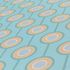 Non-woven wallpaper circles retro turquoise blue 39537-4 3