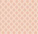 Non-woven wallpaper circles retro beige orange 39537-5 2