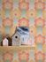Non-woven wallpaper waves flowers apricot green 39539-4 5