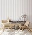 Non-woven wallpaper block stripes grey cream glitter 34409 1