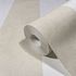 Non-woven wallpaper block stripes white beige glitter 34413 2