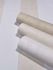 Non-woven wallpaper block stripes white beige glitter 34413 3