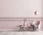 Non-woven wallpaper plain texture pink glitter 34421 2