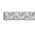 Border tiles 3D effect circles light grey 34472 3