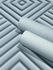 Non-woven wallpaper geometric 3D look blue grey 34482 3