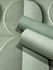 Non-woven wallpaper concrete look 3D effect green 34488 3