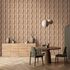 Non-woven wallpaper concrete look 3D effect beige 34490 1