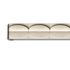 Border concrete look 3D effect graphic cream beige 34491 3