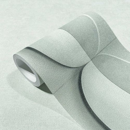 Border concrete look 3D effect graphic light grey 34496