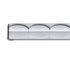 Border concrete look 3D effect graphic light grey 34496 3