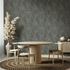 Non-woven wallpaper geometric stripes grey black 81619 1