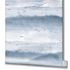 Non-woven wallpaper nature sky birds white blue grey 81627 3