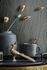 Non-woven wallpaper wavess grey black metallic 82403 1