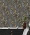 Non-woven wallpaper leaves beige grey 39346-5 7
