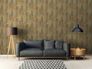 Non-woven wallpaper leaves watercolor yellow 39347-2 6