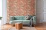 Non-woven wallpaper jungle red orange green 39348-2 1