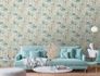 Non-woven wallpaper jungle beige green blue 39348-4 7