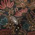 Non-woven wallpaper floral black orange 39349-5 5