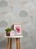 Non-woven wallpaper jungle floral grey white 39350-1 6