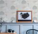 Non-woven wallpaper jungle floral grey white 39350-1 8