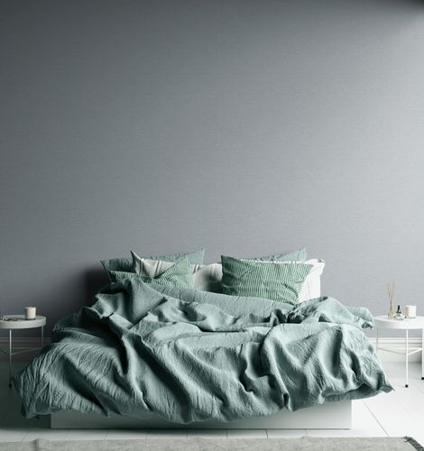 Non-woven wallpaper plain texture light grey 39351-4