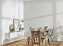 Non-woven wallpaper plain texture white grey 39351-5 7
