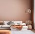 Non-woven wallpaper plain mottled texture orange 39354-1 1