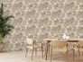 Non-woven wallpaper tropical beige cream gold 39355-1 7