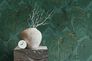 Non-woven wallpaper tropical petrol green gold 39355-3 6