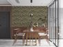 Non-woven wallpaper jungle tropical green red 39425-1 8