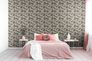 Non-woven wallpaper floral vintage pink green 39426-2 3