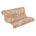 Non-woven wallpaper leaves beige orange glitter 39501-3 7