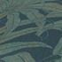 Non-woven wallpaper leaves petrol green gold 39501-6 6