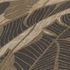 Non-woven wallpaper leaf pattern beige black gold 39502-4 7