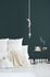 Non-woven wallpaper plaster texture petrol green 39503-5 3