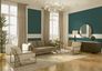 Non-woven wallpaper plaster texture petrol metallic 39503-6 3