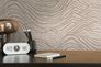Non-woven wallpaper waves beige gold metallic 39507-1 5