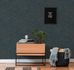 Non-woven wallpaper waves dark blue gold metallic 39507-4 5