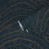 Non-woven wallpaper waves dark blue gold metallic 39507-4 7