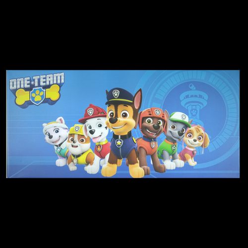 Wall mural Paw Patrol One Team Dogs Blue 33 x 70 cm