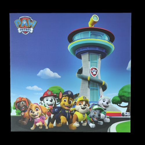 Paw Patrol Chase & Friends wall mural 35 x 35 cm