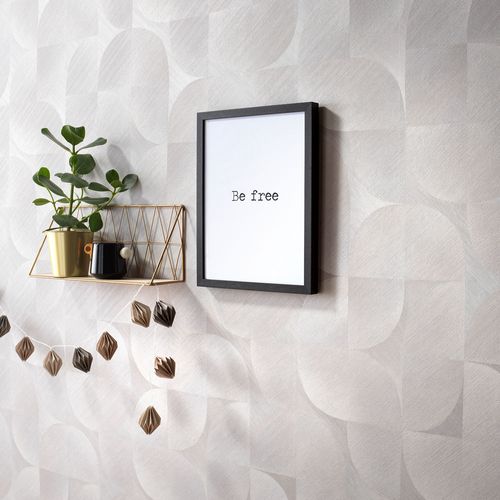 Non-woven wallpaper graphic 3D effect grey 10392-38