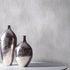 Non-woven wallpaper floral grey silver metallic 10380-10 1
