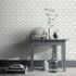 Non-woven wallpaper 3D look blue beige metallic 10382-35 3