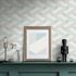 Non-woven wallpaper 3D look blue beige metallic 10382-35 1